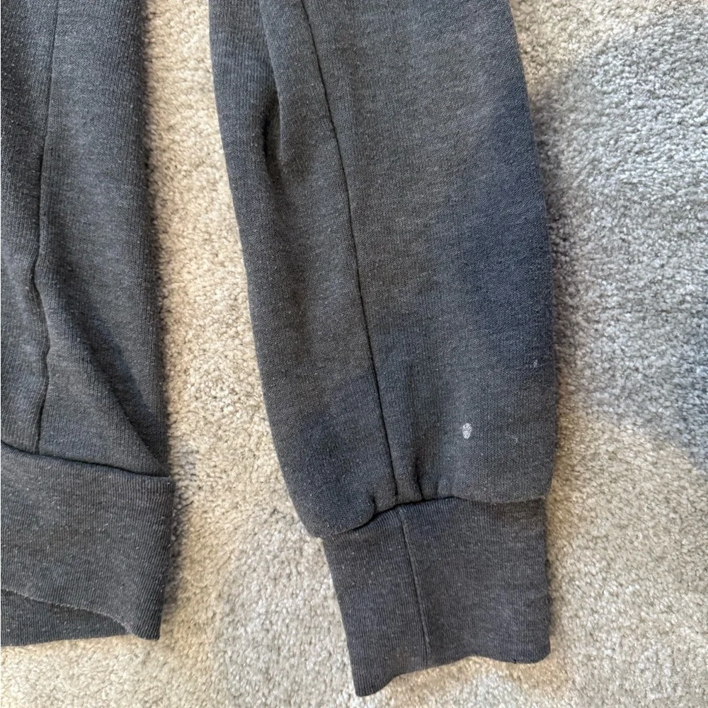 Aviator Nation Charcoal Hoodie with Multicolor Stripes - Picture 5 of 6